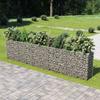 VidaXL Gabionen-Hochbeet Verzinkter Stahl 450×50×100 cm
