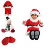 Christmas Kids Snowman Velvet Cosplay Costume Soft Comfortable Gift Idea