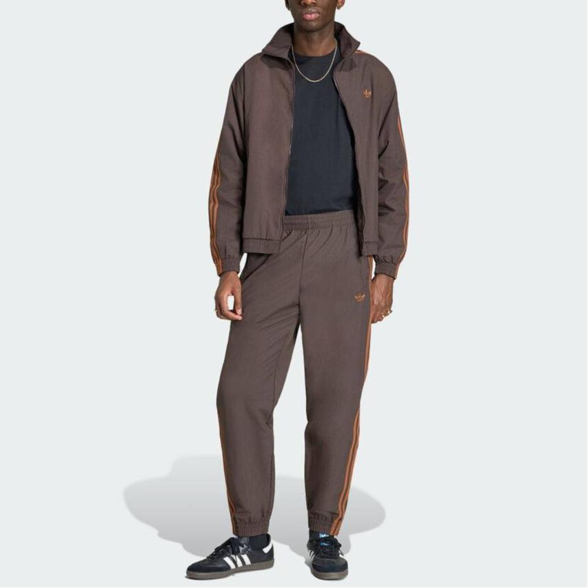 Adidas Originals Firebird Soccer Style Stand Collar Striped Woven Sports Jacket Men Jacket KS7492