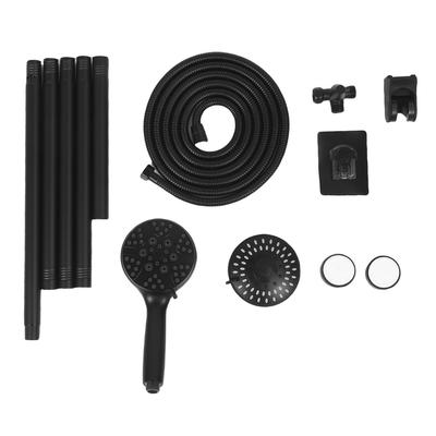 Double Shower Heads 7 Fears Adjustable Handheld Couple High Pressure Shower Heads for Home Hotel