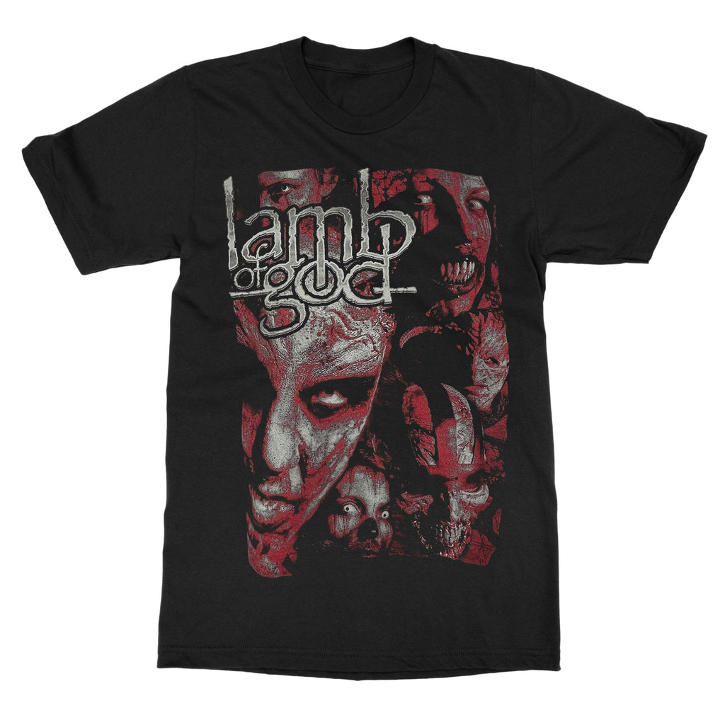 Fit Lamb of God Band Graphic Cotton T-shirt Unisex Summer Short Sleeve Fashion Brand Tee Luxury Casual Vintage Retro Top