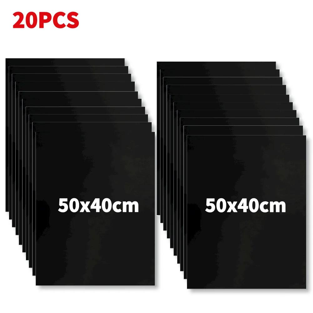 5-20PCS BBQ Grill Mat Non-stick Pad Heat Resistant Grill Mat Outdoor Baking Reusable Barbecue Party Mat 40x50cm 33x40cm