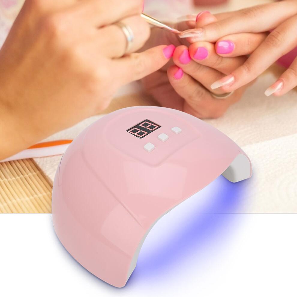54W UV LED Nail Dryer Curing Lamp, 18 Chips, Compact Size