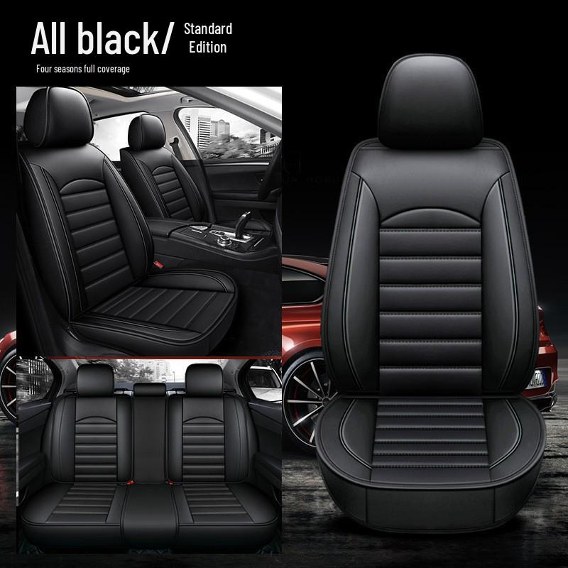 All-Season Leather Car Seat Cushion for Five-Seat Pickup Trucks