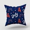 New American Independence Day Pillow Cover American Logo Outdoor Home Decoration Pillow Cushion Cover