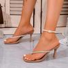 Modne Damskie Sandały Letnie Stylowe Sandały na Wysokim Obcasie Damskie Outdoorowe Luksusowe Designerskie Buty Modne Buty Ślubne Panna Młoda Zapatos De Mujer