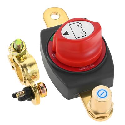 HZ-MON-STAR Batteriehauptschalter 48V Trennschalter Passend für D-Typ Klemmen