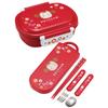 Skater Children's Lunch Box Trio Set Chopsticks Spoon Fork Kids Cutlery Antibacterial Treatment Easy To Open Sliding Type Made In Japan Ghibli Totoro