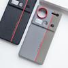 For ZTE nubia Z70S Ultra Z70 Ultra phone case, plain leather design, pleasing to the touch, with stylish lines