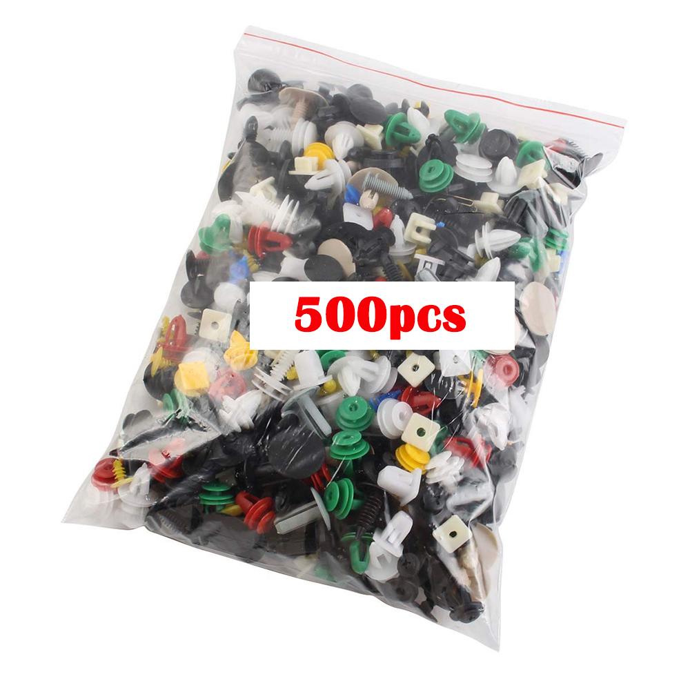 Car Clip Mixed Universal Door Trim Panel Clip Fasteners Auto Bumper Rivet Retainer Push Engine Cover Fender Buckle