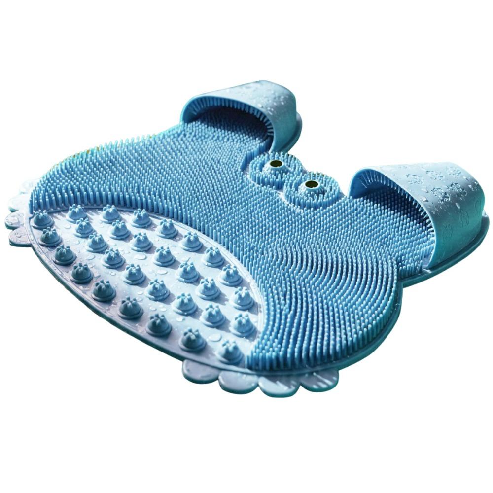 Crab Shape Shower Foot Scrubber Mat Cartoon Magnet Bead Massage Shower Pad Comfortable Creative Non-slip Bath Rug