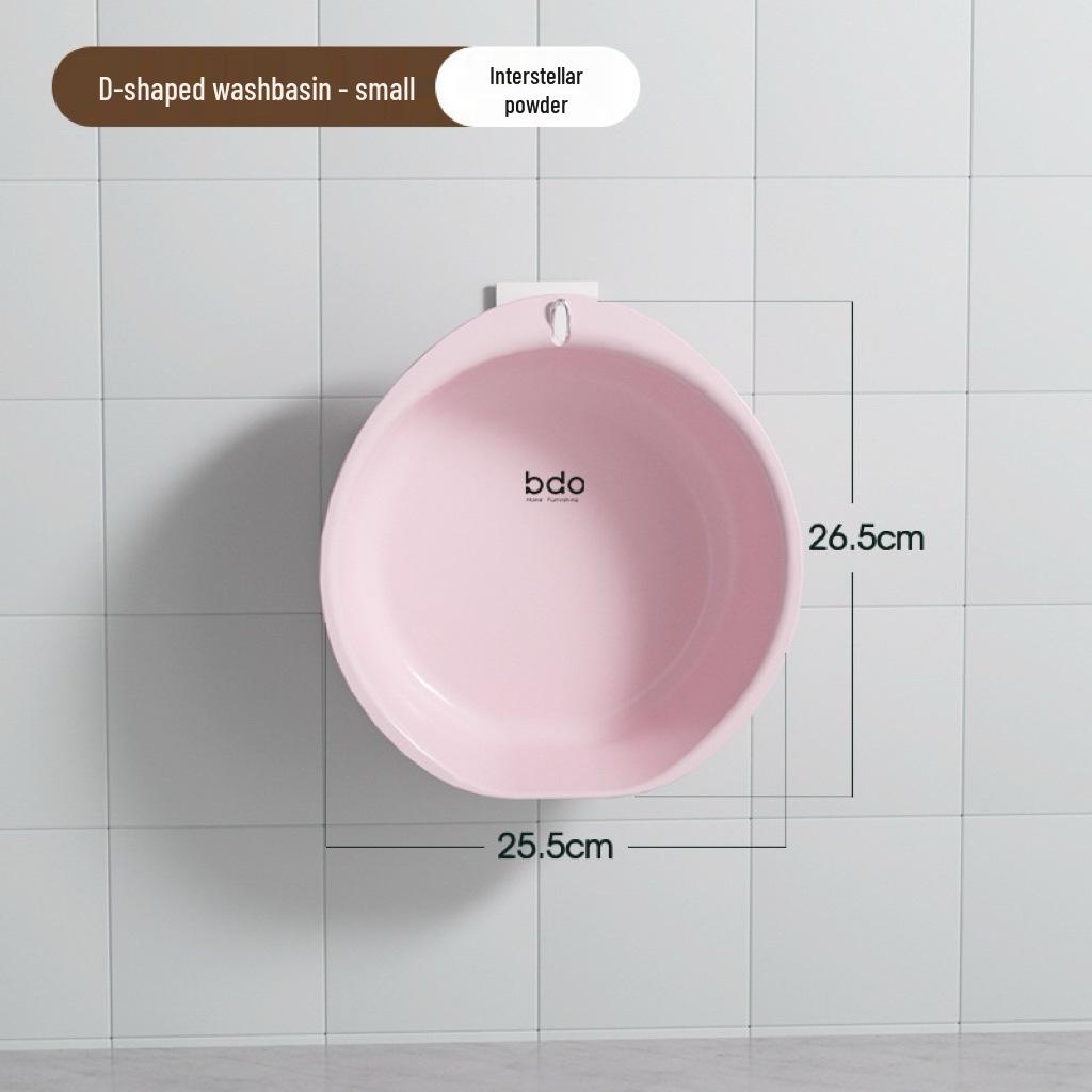 High-Temperature Resistant Wall-Mounted Washbasin for Laundry and Foot Washing