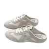 Niche matte half slippers women's 2025 new autumn and summer retro flat bottom one-pedal outer wear heel-free board shoes tide