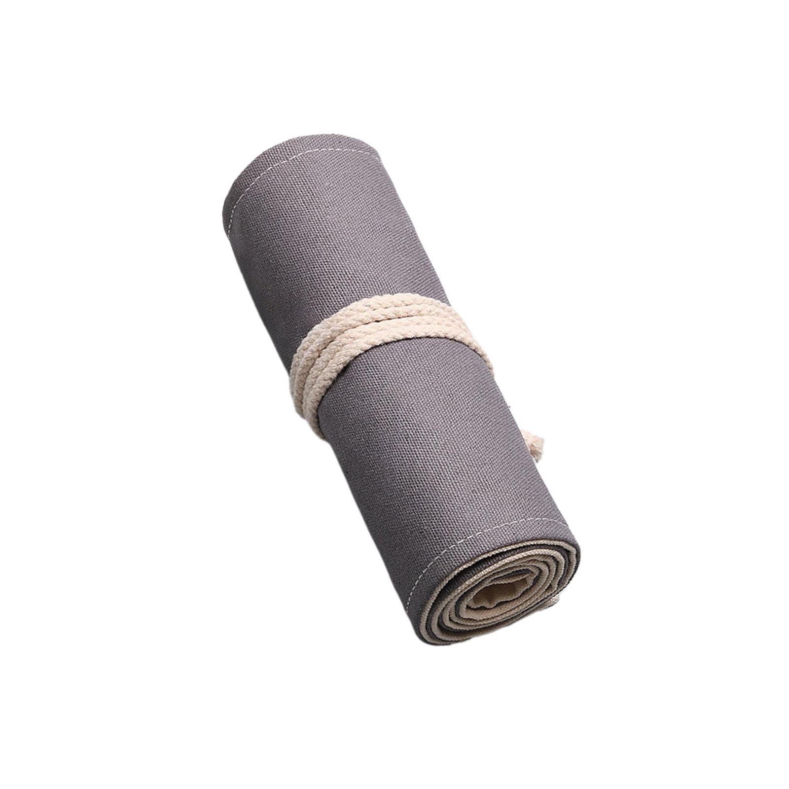 

Держатель для кистей 12, 24, 36, 48, 72 слота, кисти для художников, сворачивающиеся мешочки для кистей для акрила, масла, акварели, гуаши A