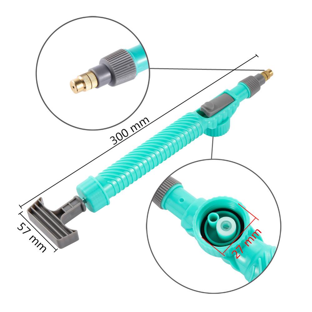 Garden Watering Tool Sprayer Manual High Pressure Air Pump Sprayer Adjustable Drink Bottle Spray Head Nozzle Agriculture Tools