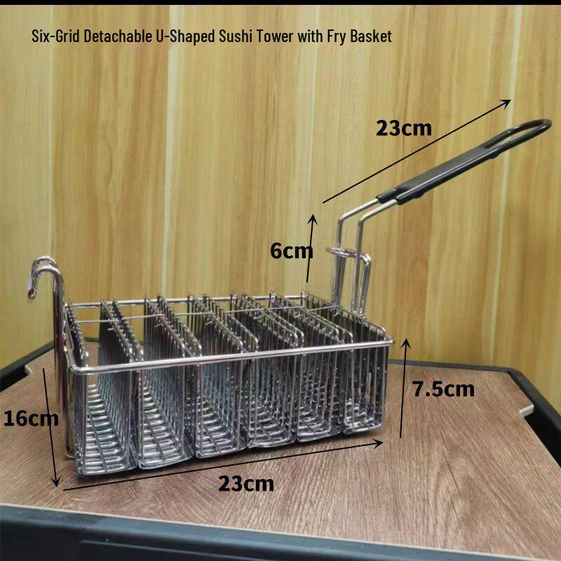 Sushi Tray U-Shaped Solid Wood Nori Holder - Creative Japanese Cuisine Plating Dish for Hand Roll and Taco Presentation