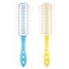 Ergonomic Detangle Hairbrush With Soft Bristles And Hollow Out Designs Hairdressing Tool Styling Comb For Oild Head