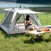 Portable Outdoor Camping Tent with Canopy & Large Window