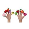 Cartoon Finger Puppet Set Plush Hand Puppets for Storytelling Early Education Soothing Doll Plush Toy Birthday Party Christmas Gifts
