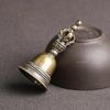 3Pcs Vintage Small Brass Bells Wind Chimes Crafts Tibetan Bronze Bell Ideas Copper Pendant Keychain Desk Decoration