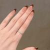 Fashionable Almond Stick On Nail Leopard Print False Nail French Tips Press On Nail Artificial Nail for Women and Girls