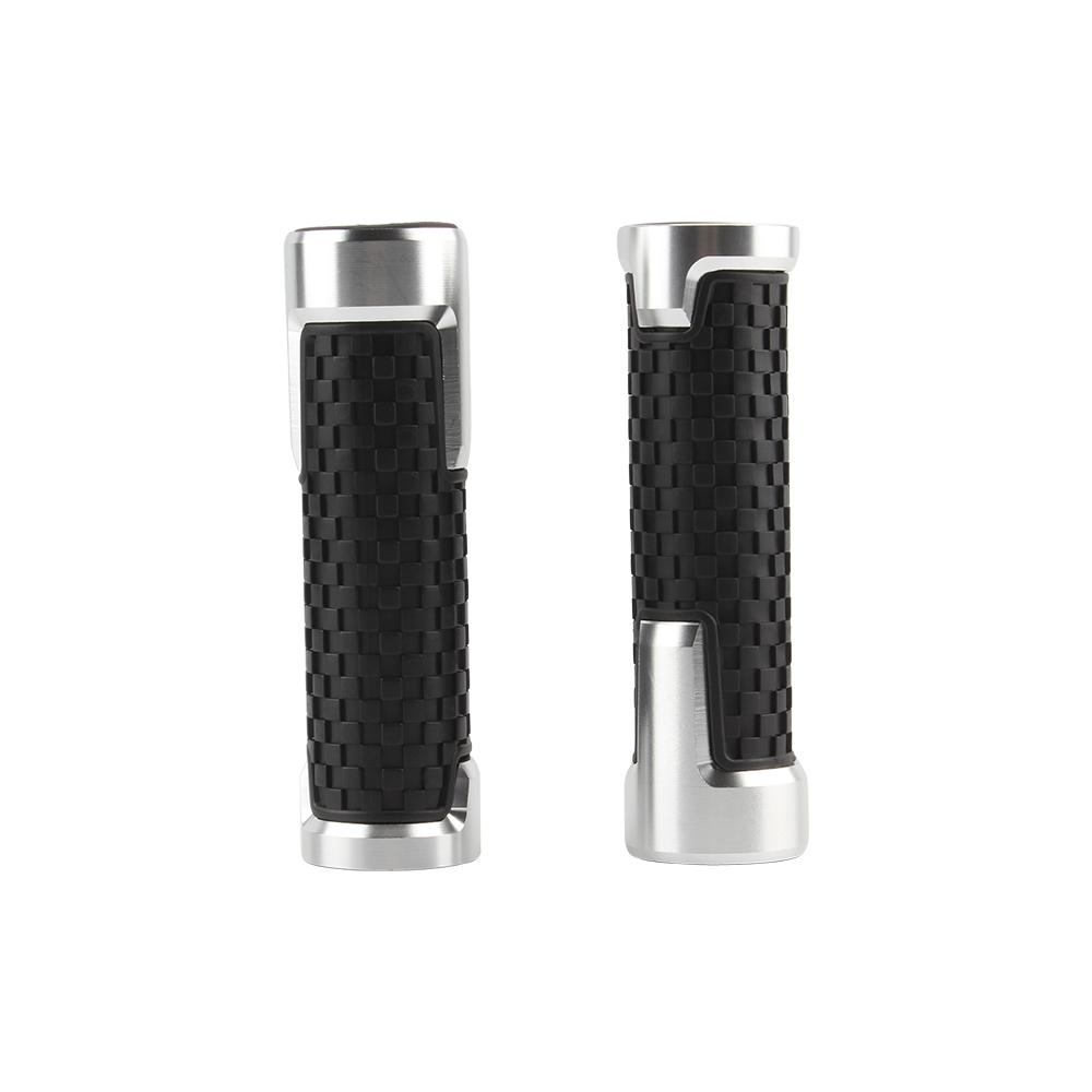 7/8" 22mm Motorcycle Handle Grips CNC Aluminum For Vespa Yamaha Honda Suzuki Kawasaki Universal Handlebar Scooter Tuning Parts