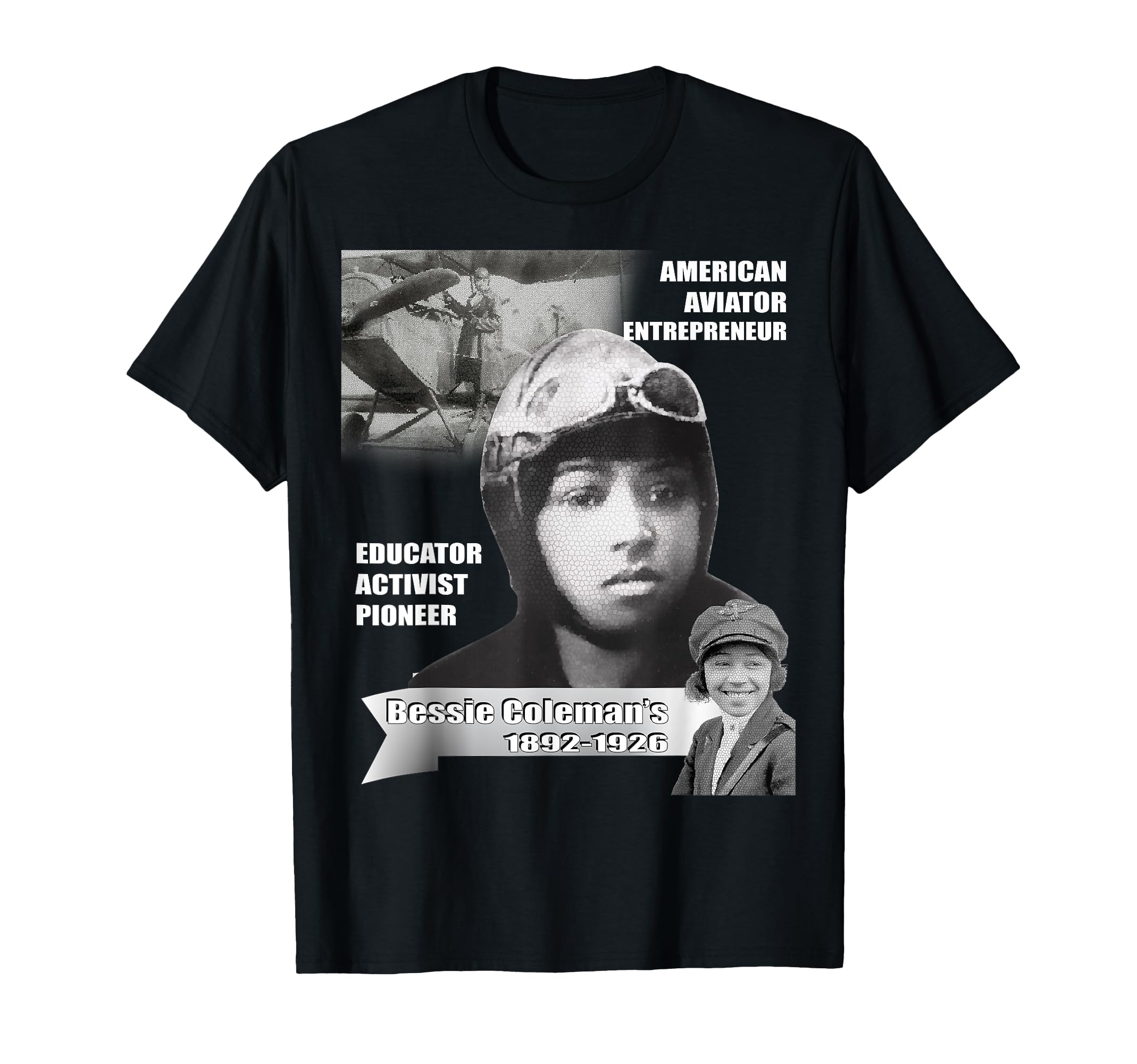 

Bessie Coleman Dark T-shirt чёрный