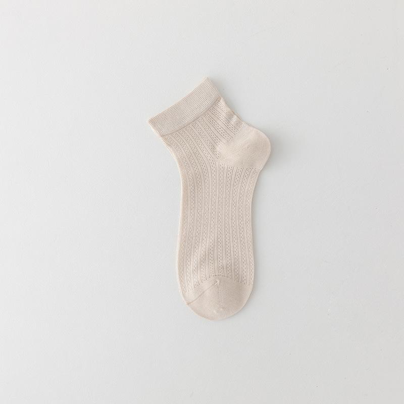 Female Summer Thin Mesh Breathable Grade 7A Antibacterial Ballet Socks