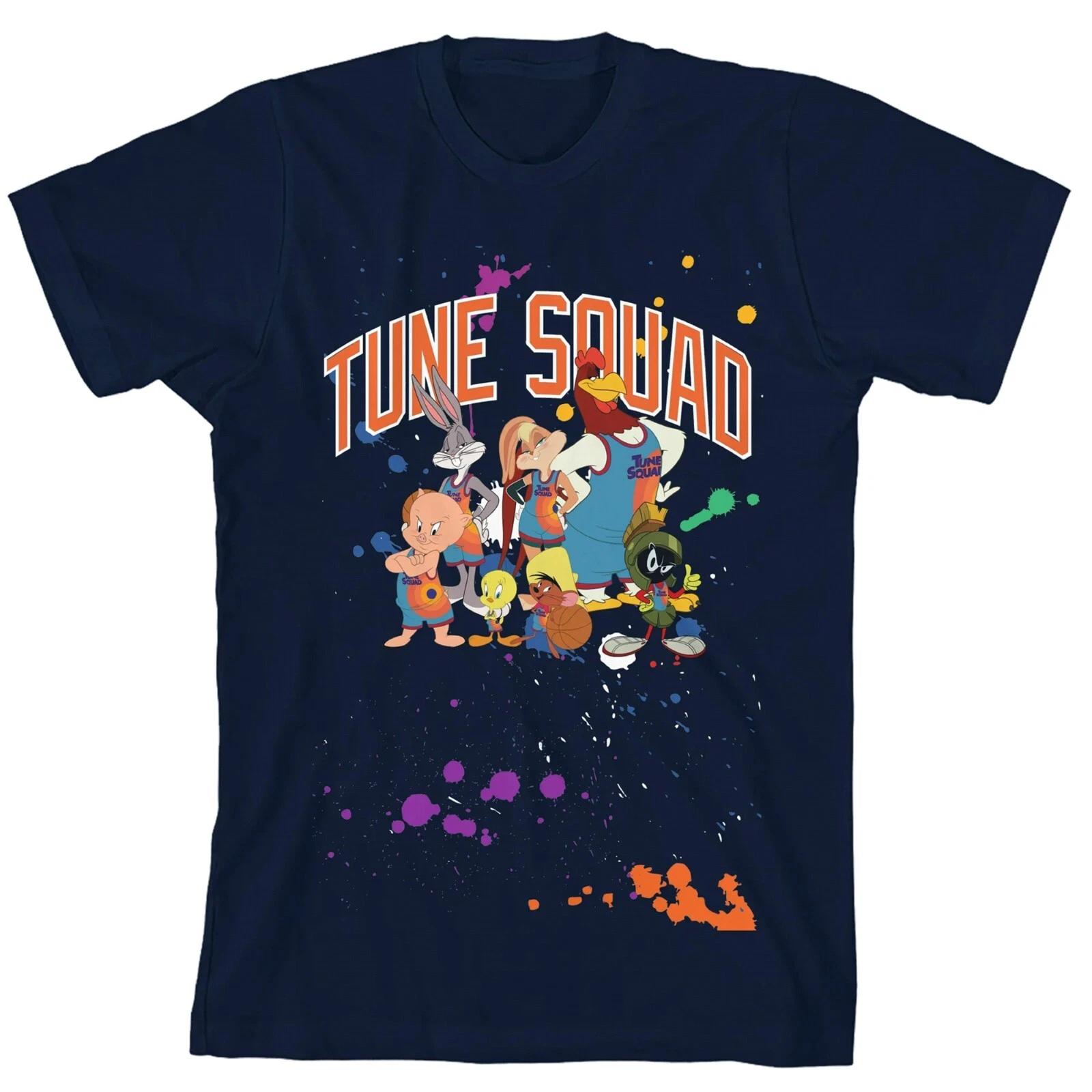 Space Jam A New Legacy Big Boy s Glow in the Dark Ink Blue T-Shirt - NWT 140