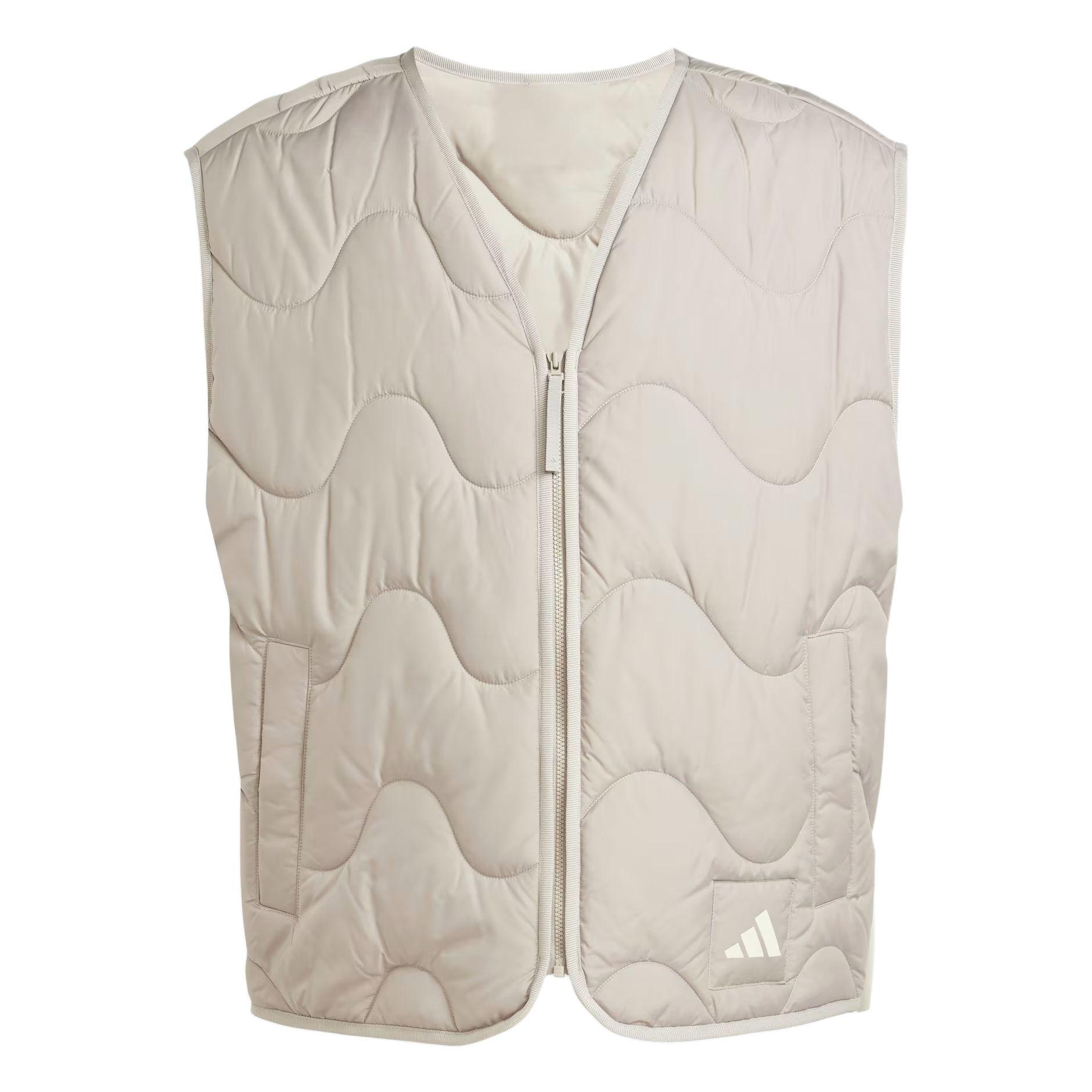 adidas Nuganic Light Insulation Vest Asia Sizing Beige Men s JD1093 XL