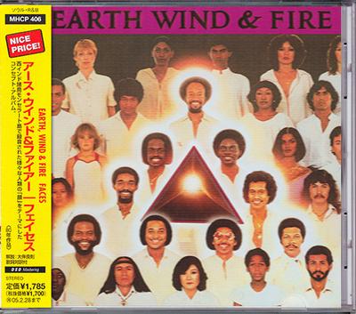CD EARTH WIND  FIRE  Faces MHCP406 Sony Records In 2004 Japan SoulFunk Used