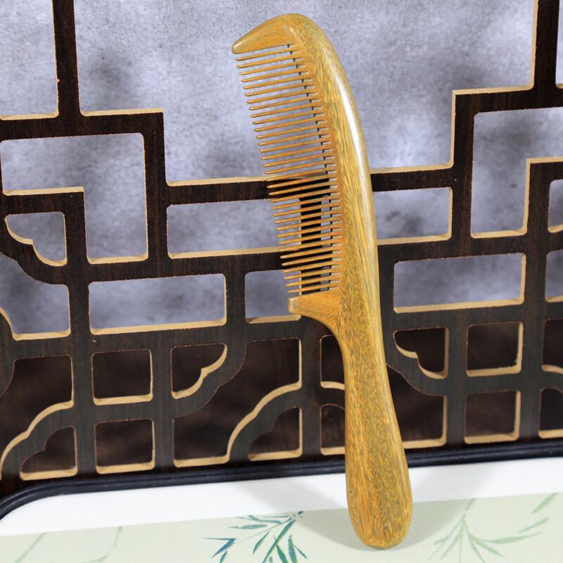 Green Sandalwood Curling & Massage Comb