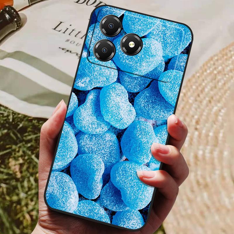 For ZTE Blade A36 4G Case Cover Funda Luxury TPU Shockproof Cartoon Silicone Phone Cover For ZTE Blade A36 A 36 Z2472 Coque