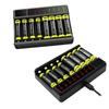 Slot Rechargeable Batteries LCD Display for AA/AAA Charging Chargers Fast Charger Battery Charger