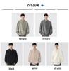 520g Men's Retro Henley Collar Heavyweight Sweater - Old Money Style, Casual Knit Hoodie, Plus Size, Autumn/Winter Wear