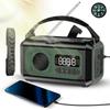 Emergency Crank Weather Radio with NOAA Weather Alert 12000mAh Solar Hand Crank Portable AM FM WB Radio with 3 Modes