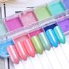 12 Colors Chrome Mirror Effect Pigment Glitter Powder Super Shining Nail Art Manicure Decoration