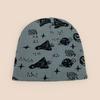 1pc Rocket Planet Jacquard Beanies Hat,Winter Warm Hip Hop Personal Warm Head Cap,Suitable for Winter Outdoor,climbing Skiing