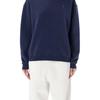 Polo Ralph Lauren Logo Embroidered Loose Fit Crew Neck Long Sleeve Sweatshirt Women sweatshirt Navy-Blue 211943006-002