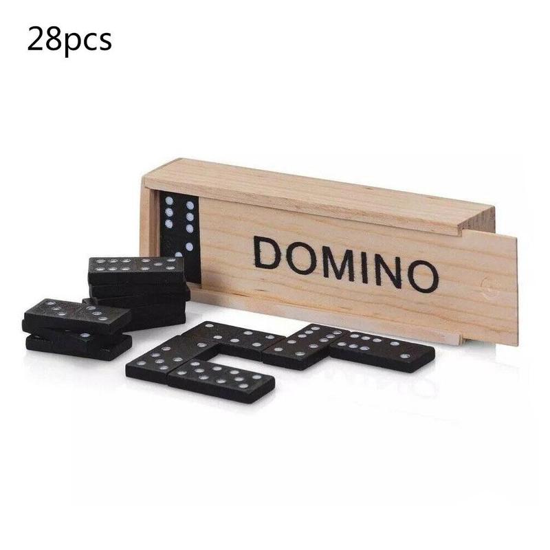 

Vip For Wooden Box Черная деревянная доска Domino 500шт O8T4 multicolor-one-size