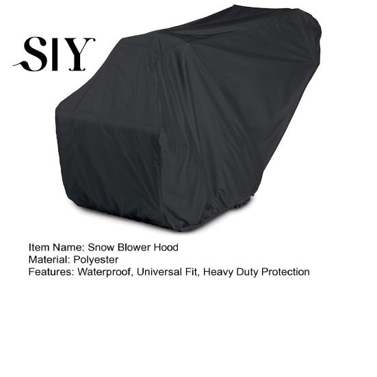 Waterproof Snow Blower Cover 600D Universal Fit Heavy Soft Duty Protection Breathable Outdoor Thrower Case Hood Protector