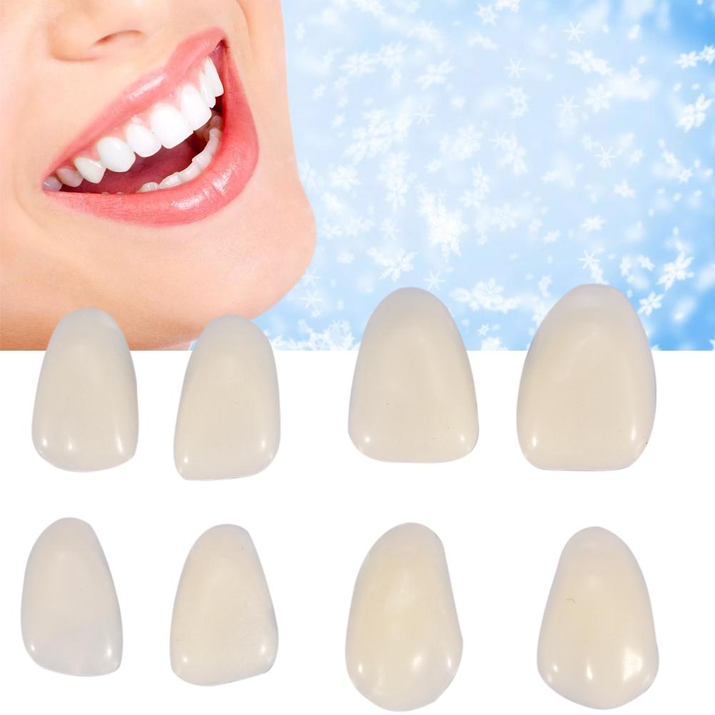70PCS/Bag Teeth Veneers Resin Anterior Upper Temporary Crown For Dental Oral Care