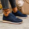 Thick-soled German training shoes autumn plus size new round toe lace-up casual sports Forrest Gump shoes