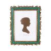 Antique Ornate Photo Frame with Florals Relief Retro Picture Frame Wall and Tabletop Display for Home Decors Art Gallery