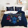 Stars And Moon Duvet Cover Twin King Muslim Ramadan Festival Bedding Set Microfiber Lamp Comforter Cover For Teen Adult Decor