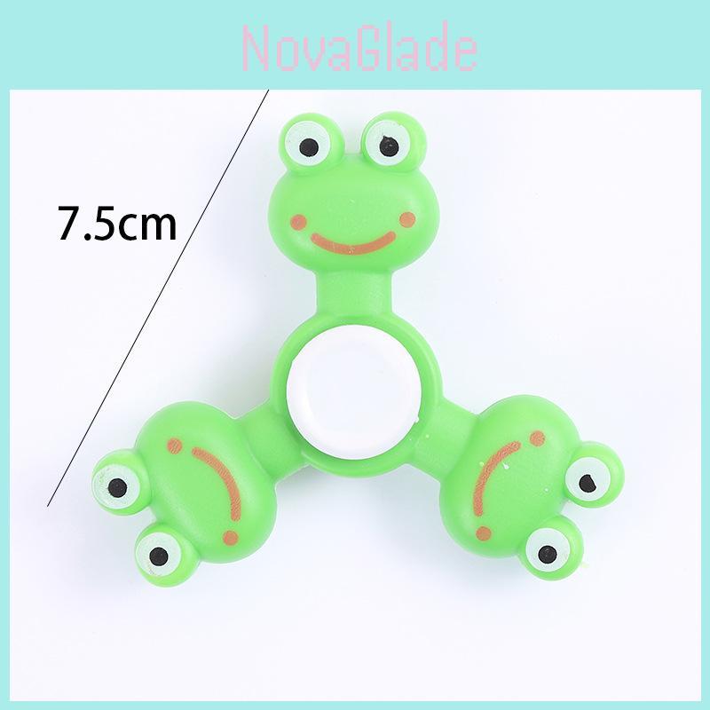 Frogs Shap Fidget Spinner Hand Toy With Durable Plastic For Kids And Toddlers