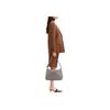 Longchamp Le Pliage Xtra 32 Snap Zipper Hobo Leather Crescent Bag Women Bags Dove-Grey 10189987P55