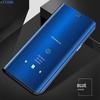 Skinlee For Xiaomi Redmi 15C 14C 13C 12C Case Mirror View Smart Flip Shockproof For Redmi Note 15 14 13 12 10 Pro Plus 5G Cover