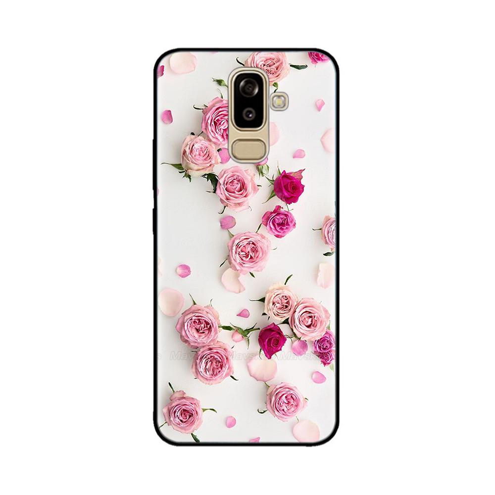 Cute Silicone Cover For Samsung Galaxy A8 2018 Phone Case A530F SM-A530F Soft TPU Funda Coque For Samsung A8 Plus 2018 A8+ A730F