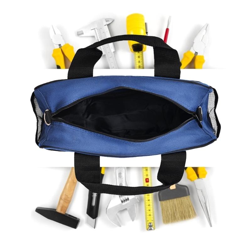 Tool Bag Wide Mouth Tool Storage Bag Tool Organizer Bag Screwdriver Home Organizer for Indoor and Outdoor Gardening